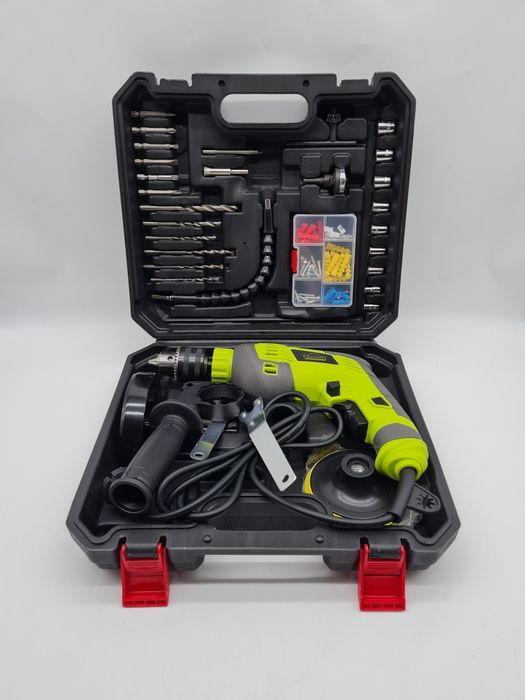 Wiertarka udarowa elektryczna 710 W 13mm Akcesoria