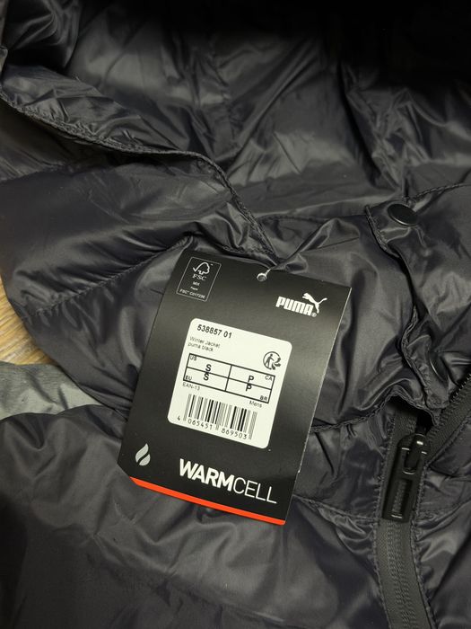 Оригінал. Куртка зимова пума. Puma курточка. Мікропуховик пума
