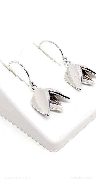 Kolczyki srebrne wiszące