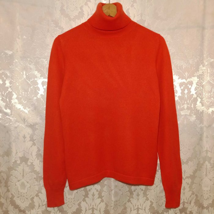 Max Mara шерсть кашемир гольф водолазка кашемировая