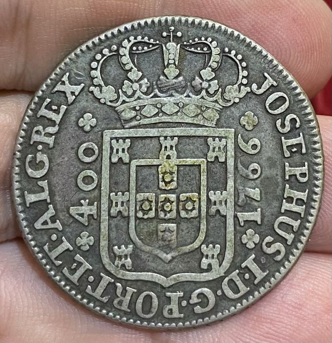 480 Reis Coin of D. Jose I - 1766