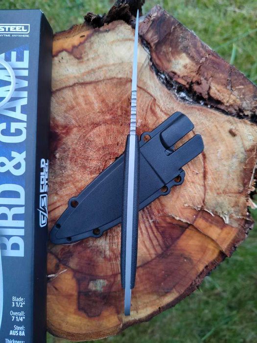 Брелок EDC компактний шийник фіксед фултанг Cold Steel Bird & Game