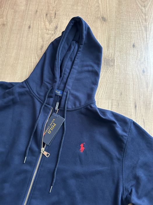 Casaco azul com capuz Ralph Lauren