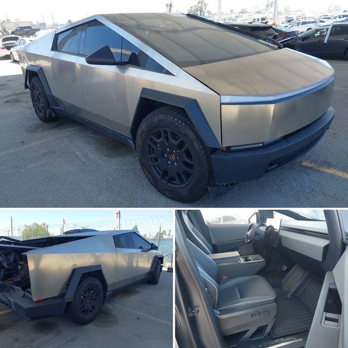 Запчастини Tesla CyberTruck • Розборка Тесла Кібертрак