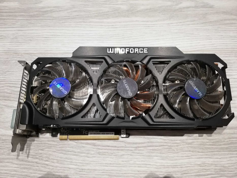 Gigabyte R9290OC uszkodzona