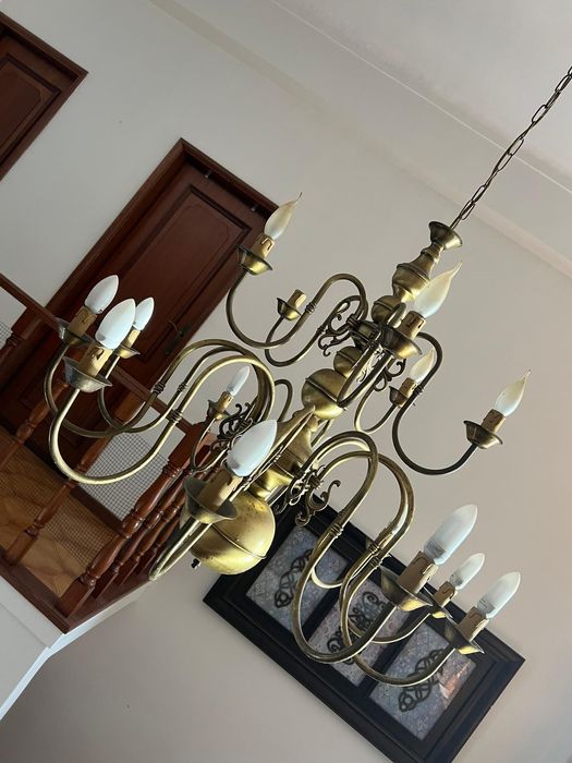 Candeeiro vintage estilo holandês