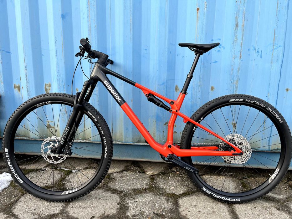 -60% Wyprzedaż Rower Full XC SUPERIOR XF 9.6 RC 29" M Carbon DT Swiss