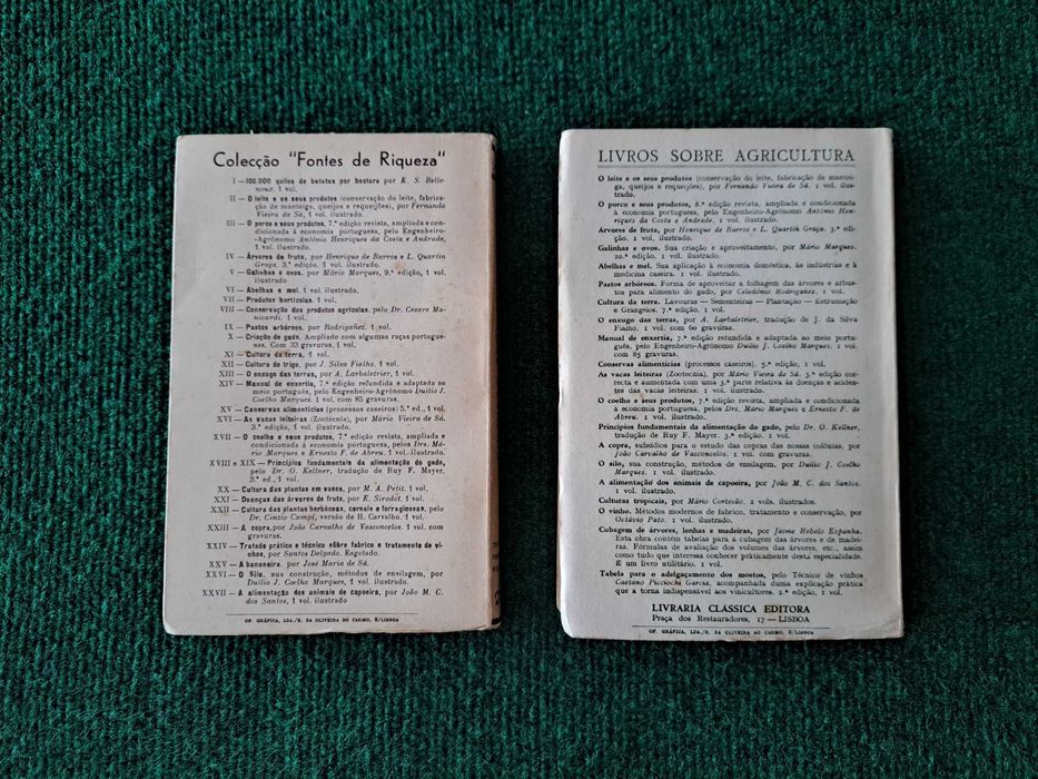 Culturas Tropicais - Plantas Oleaginosas - 2 Vols. - Mário Cortesão