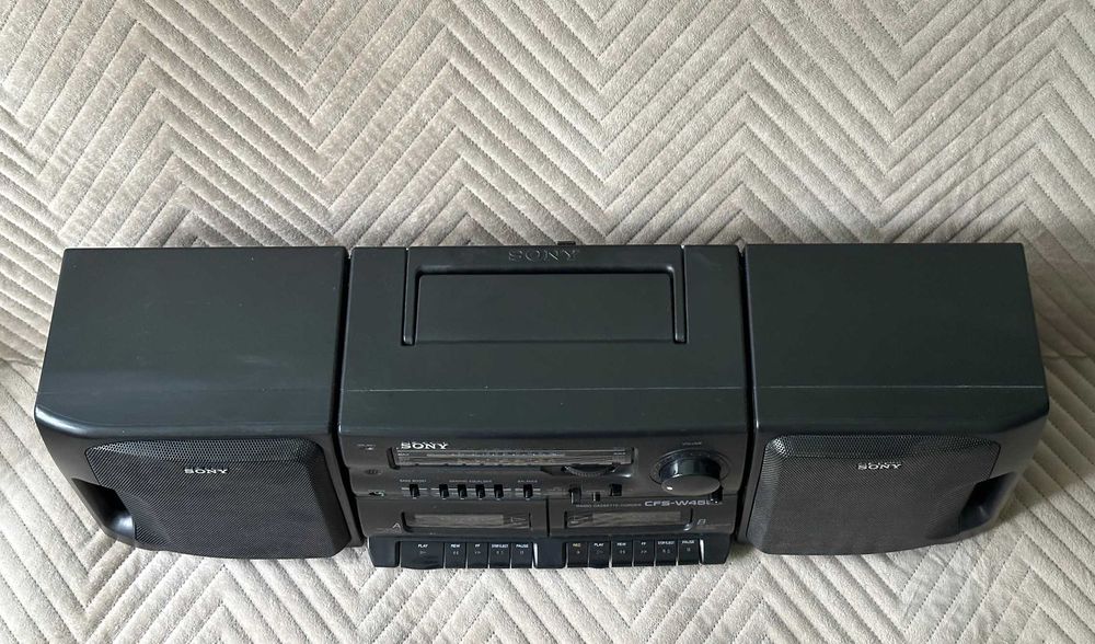 Radiomagnetofon - mini wieża SONY CFS-W455L w idealnym stanie!