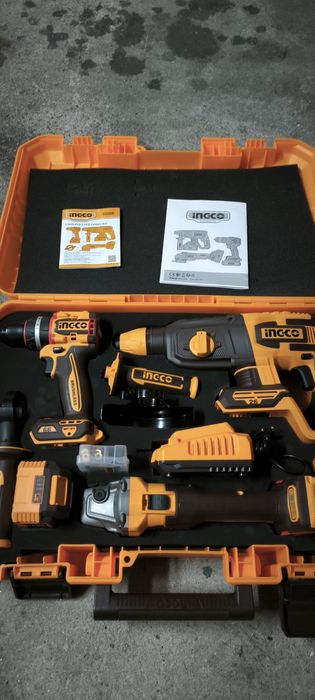 Vendo conjunto de máquinas a bateria.