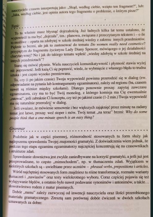 Testy maturalne język angielski Matura arkusze