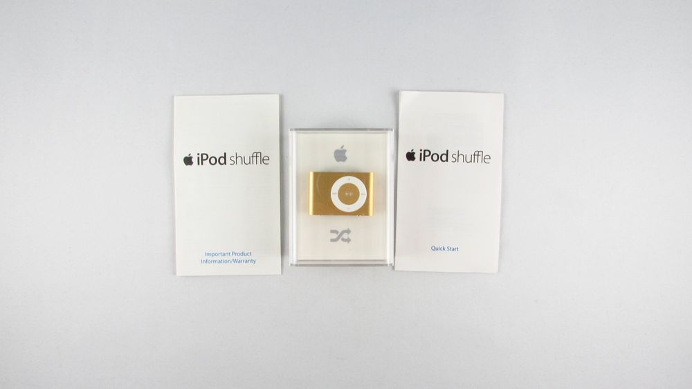 APPLE - iPod Shuffle A1204 1GB 2 generacja złoty NOWY