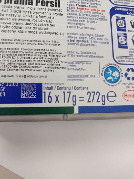 Kapsułki do prania Persil oryginalne z Niemiec