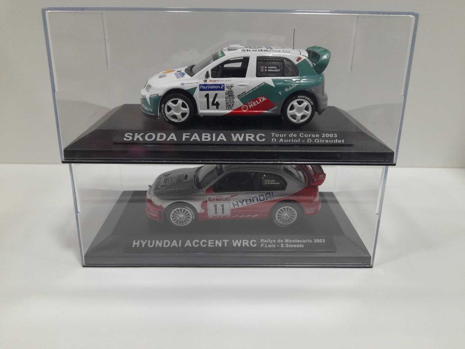 Sortido miniaturas de rally na escala 1/43 - ATUALIZADO