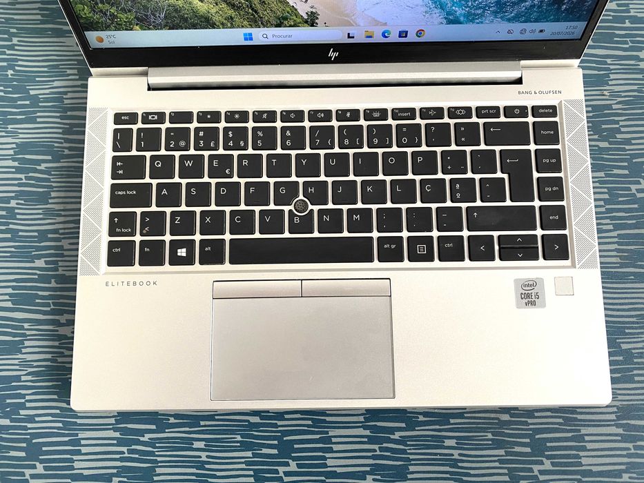 Portátil HP EliteBook 840 G7 | Intel i5 10ª Gen | 16GB RAM | SSD 256GB
