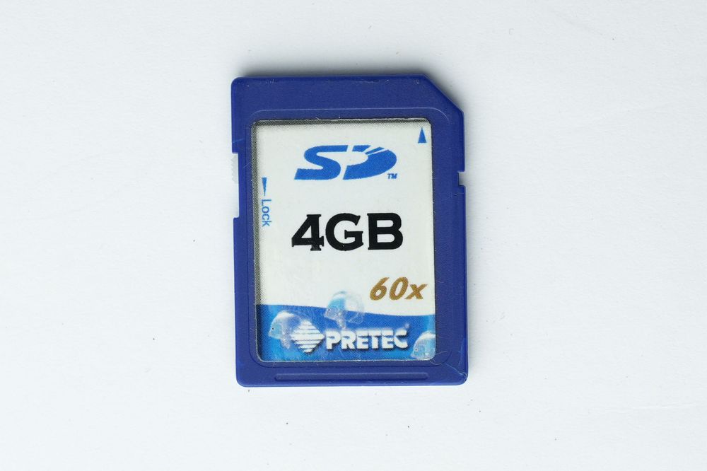 SD 4 GB SD karta pamięci