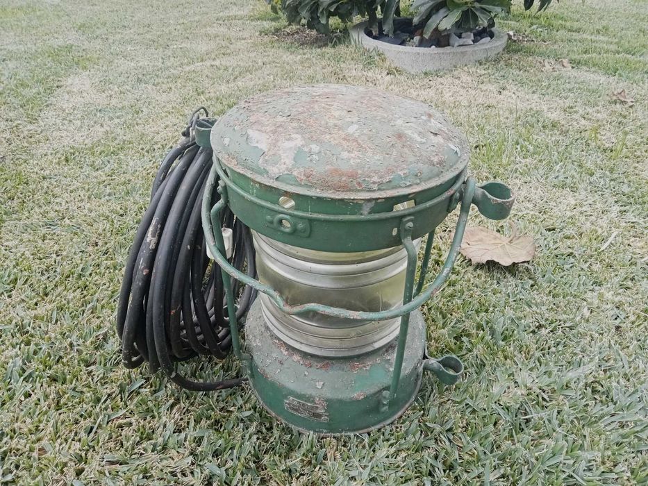 2 lanternas náuticas antigas Ahlemann + Schlatter – Bremen|Decoração