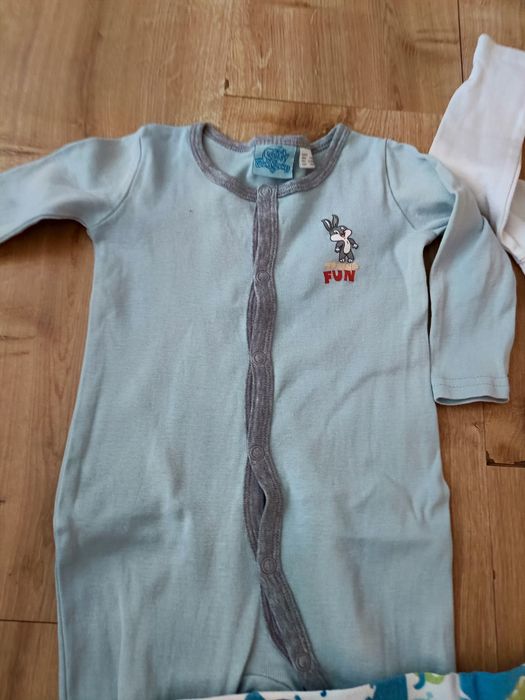 Pajacyki piżamy bawelniane