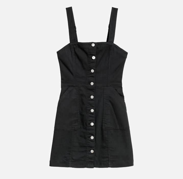 сарафан джинсовий H&M чорний