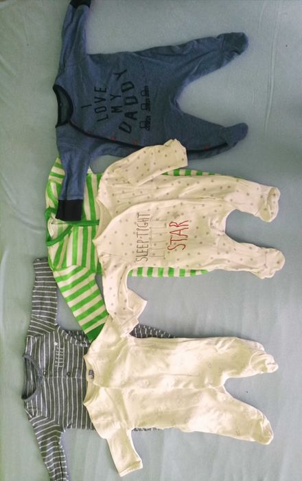 Śpiochy/pajacyki 5szt w rozmiarze 56