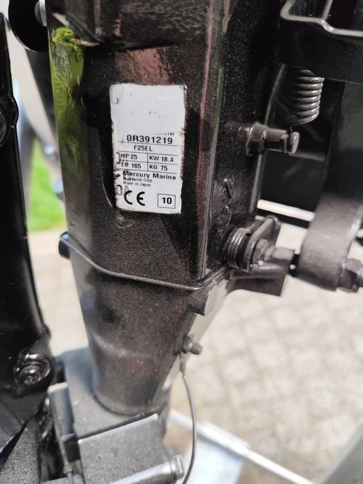 Silnik zaburtowy Mercury 25km 4sów EFI stopa L