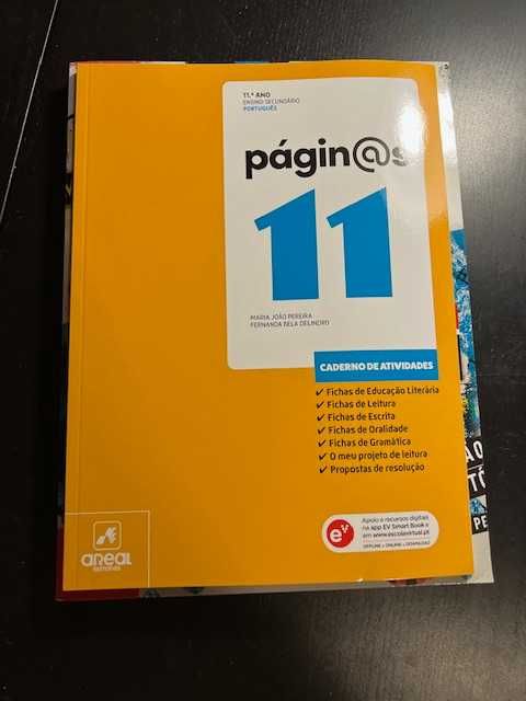 "Páginas 11" - 11º ano - Português -  Projeto PROFESSOR