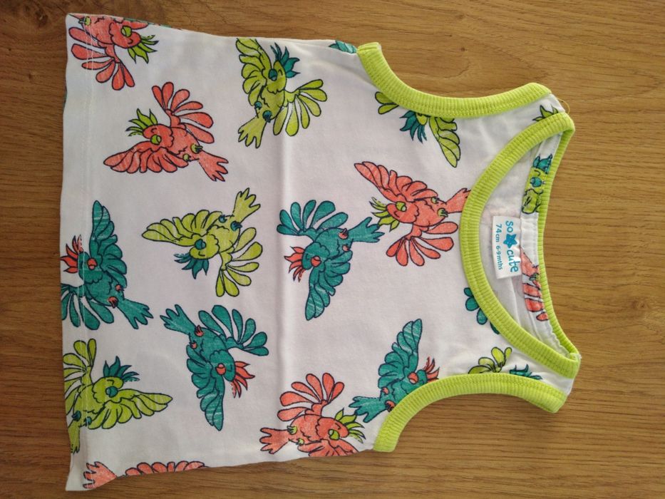 Koszulki chłopięce, rozmiar 74