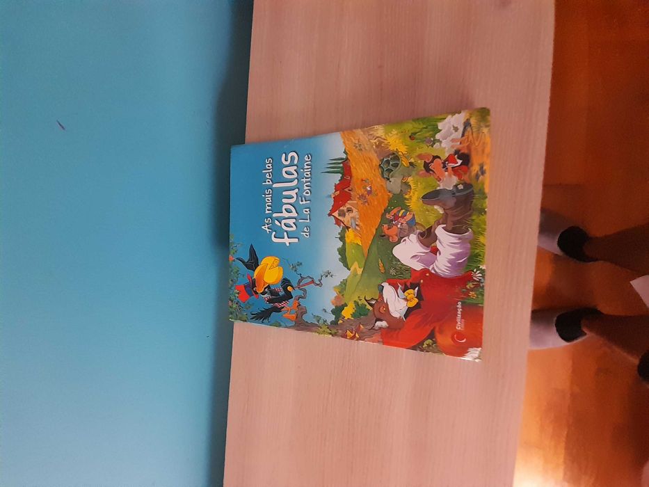 Lote 7 Livros Infantis: Fábulas La Fontaine, Contos de Sempre e Histórias de Encantar