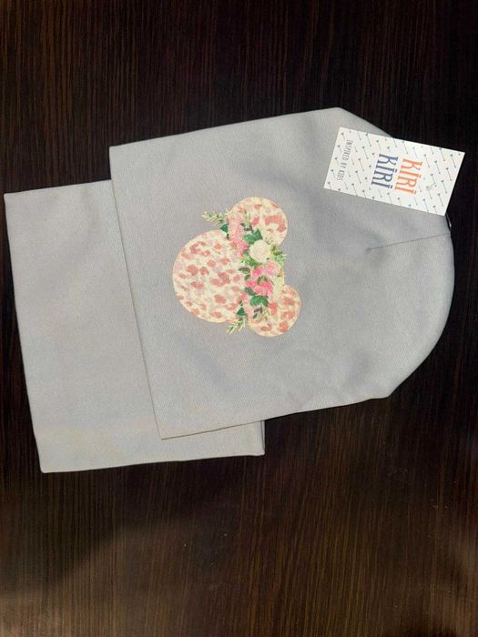 Комплект дитячий Шапка та хомут 4-7 років Мінні лео Сірий