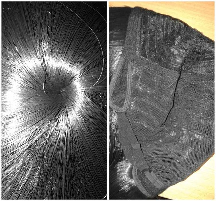 Mikasa cosplay wig czarna krótka peruka z grzywką bob czarny krótki