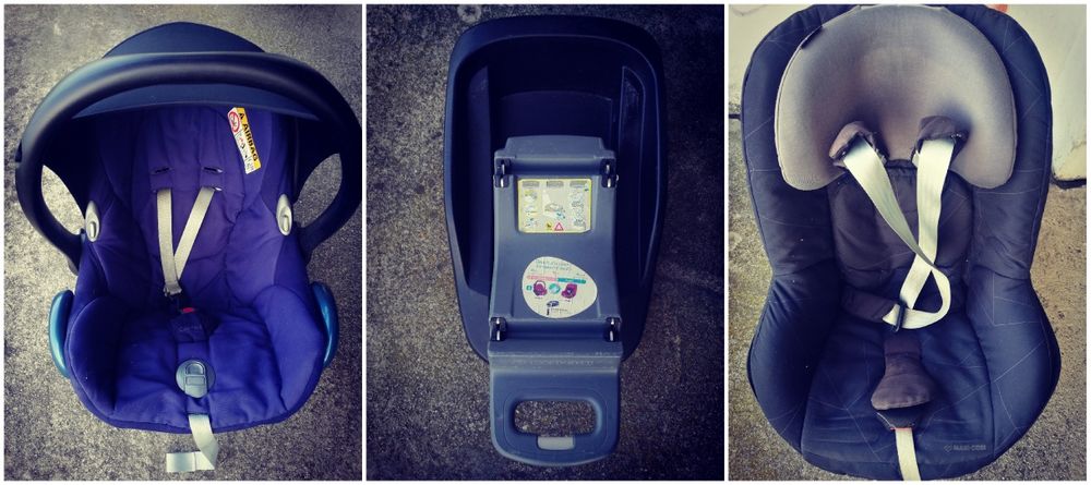 Maxi Cosi Cabrio Fix 2 foteliki samochowe z bazą