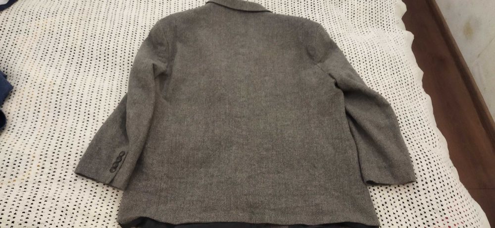 Мужской шерстяной пиджак