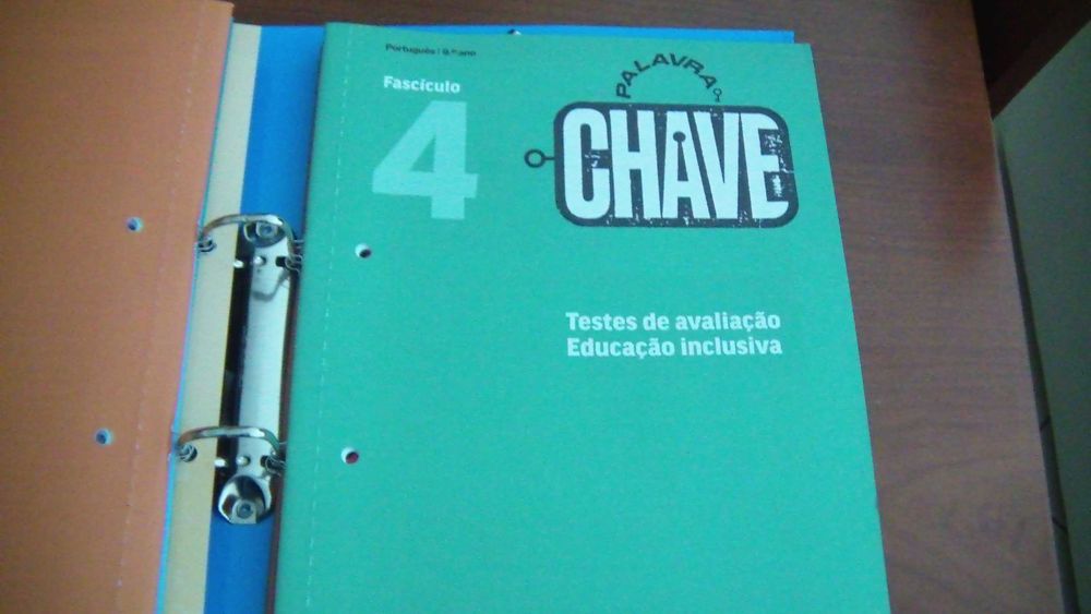 Conjunto completo do professor Palavra-chave - Português - 9.º Ano