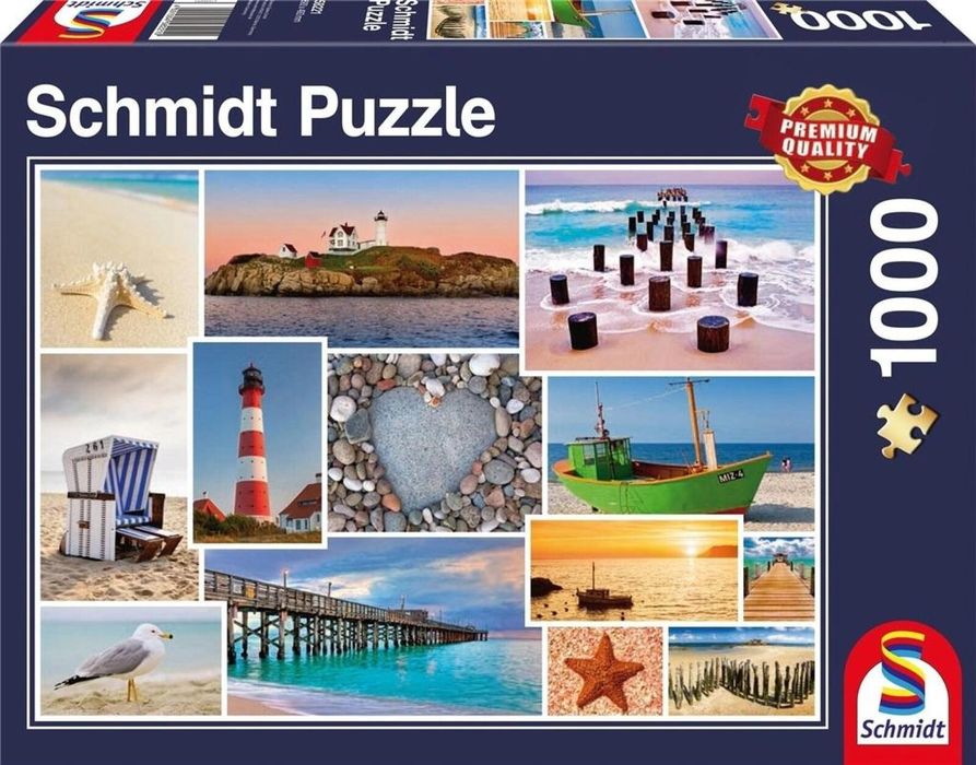 Puzzle PQ 1000 Nad morzem G3 pudełko,375x275x60 mm