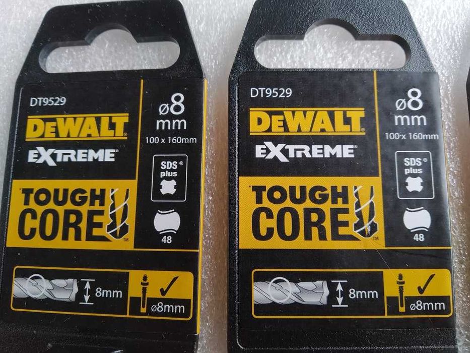 Набір: 5 професійних бурів DeWALT SDS-Plus EXTREME2 8x100x160мм DT9529