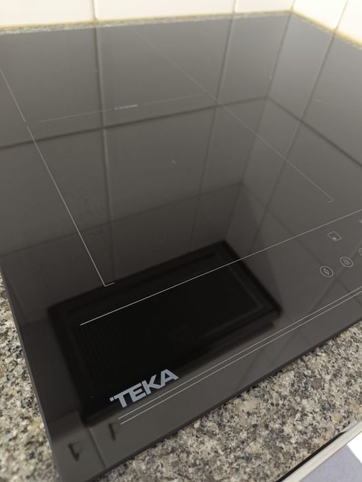 Placa de indução com flexzone