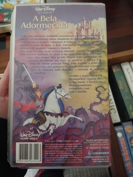VHS A Bela Adormecida _ WaltDisney