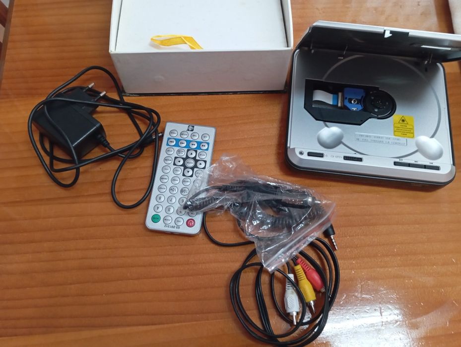 Leitor de DVD portátil compatível para carros