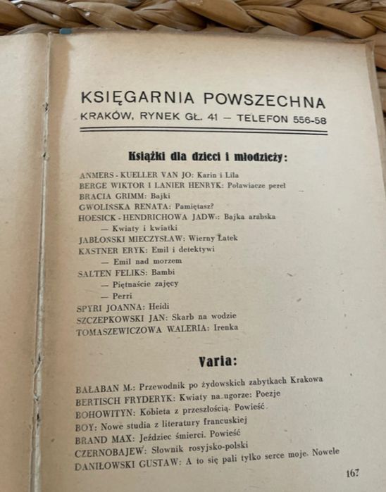 Karin i Lila  Jo van Ammers Küller przeł. Zofia Glarska [1938]