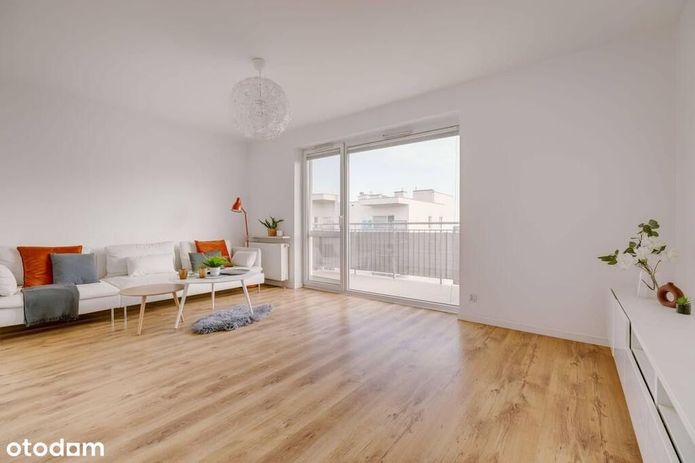 Narożne 2 pokoje z balkonem | 52,23 m² | Marki
