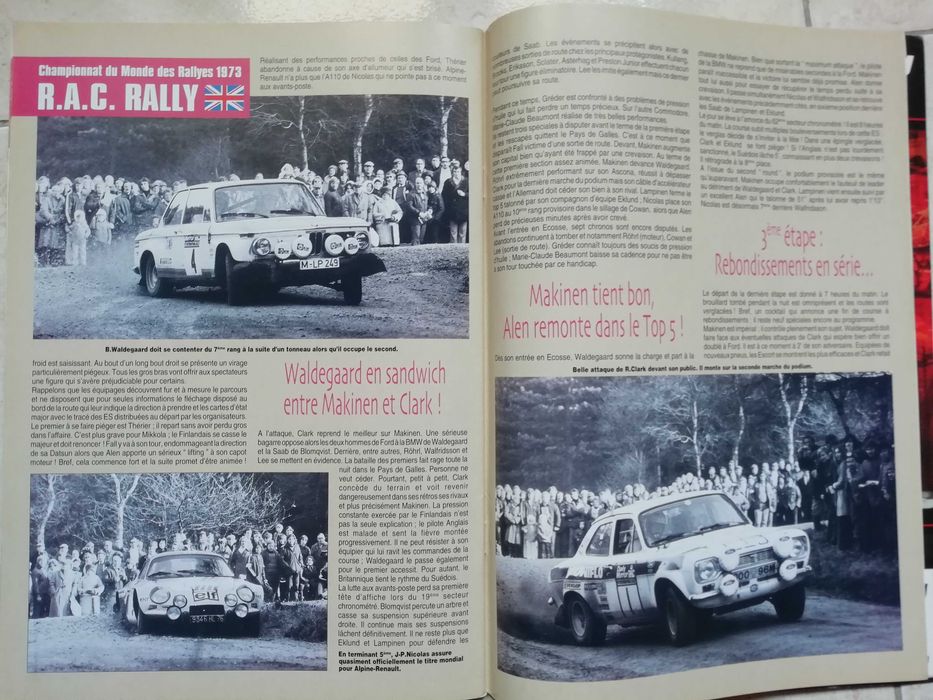 Revistas diversas rallye