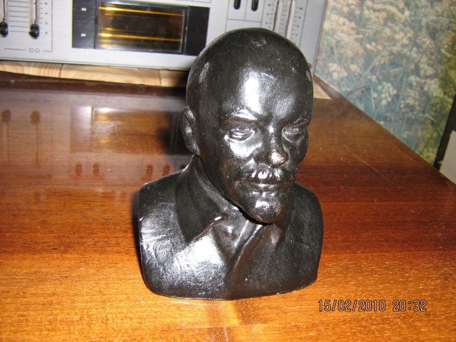 Бюст Ленин (металл)