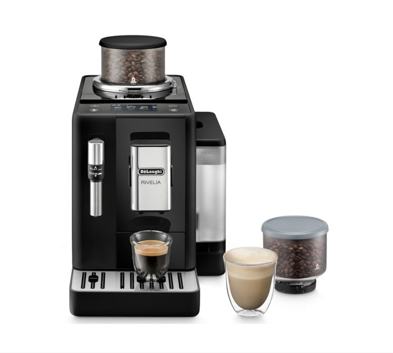 Máquina de café com moedor automático selada e com fatura