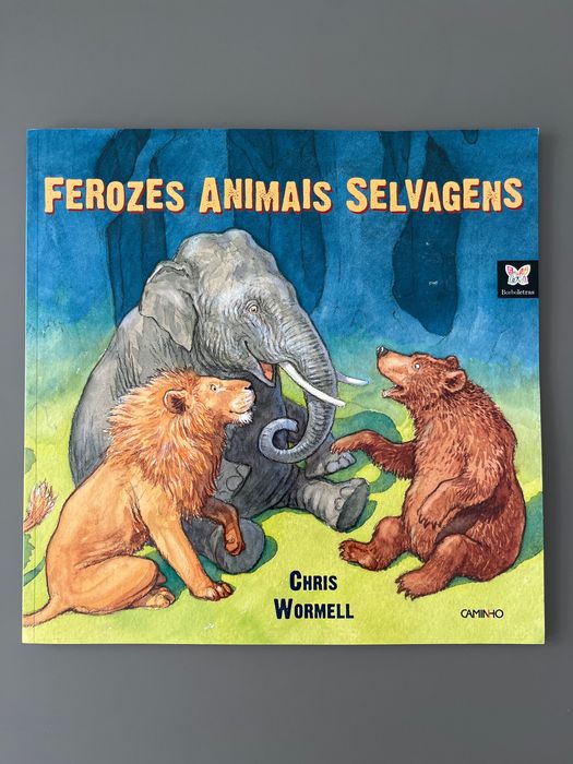 Ferozes Animais Selvagens (livro para criança)