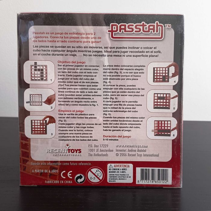 Passtah. Jogo de Estratégia. NOVO com película
