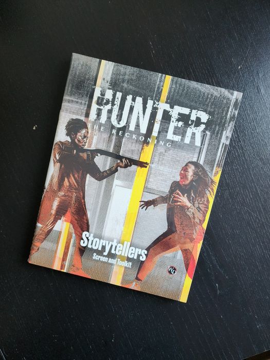 Hunter the Reckoning Storytellers Screen and Toolkit Autograf Łowca ek