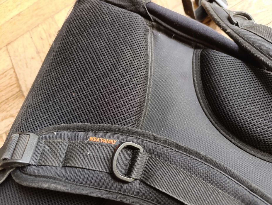 Plecak na laptop, dokumenty  Ikea czarny