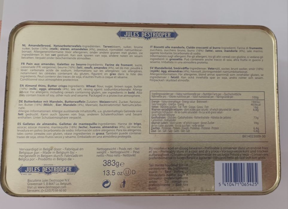 Lata coleção vintage