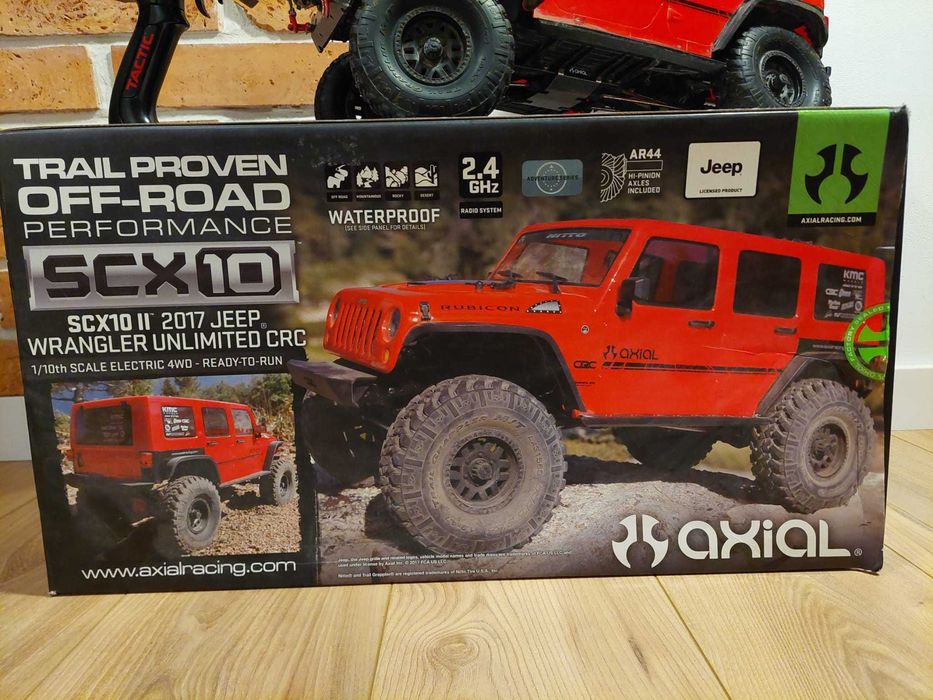 Axial scx10 II Jeep Wrangler 1/10 RC Poznań