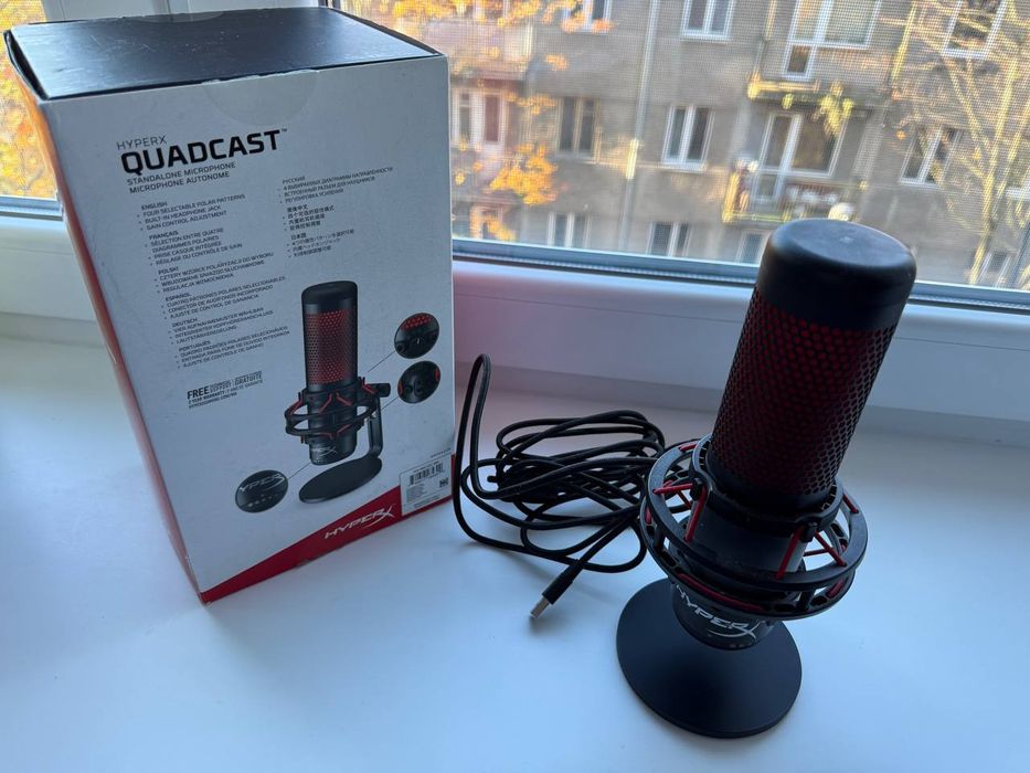 Мікрофон HyperX quadcast